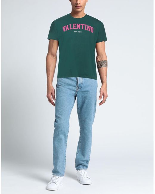 T-shirt Valentino Garavani pour homme en coloris Green