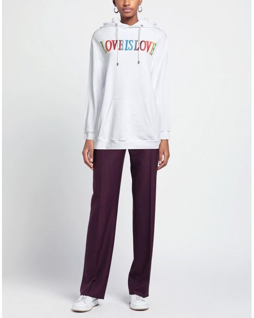 Sudadera Alberta Ferretti de color White