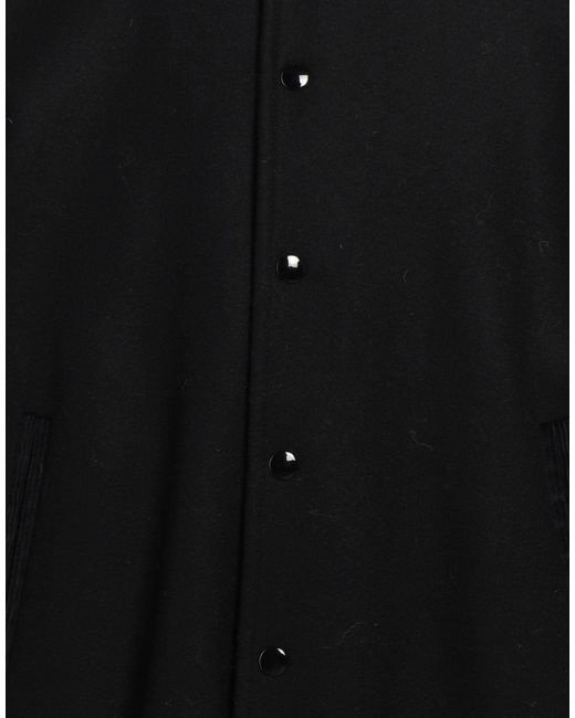 Grifoni Black Jacket Wool, Polyamide, Cotton, Elastane for men