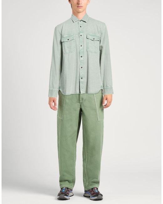 Rag & Bone Green Denim Shirts for men