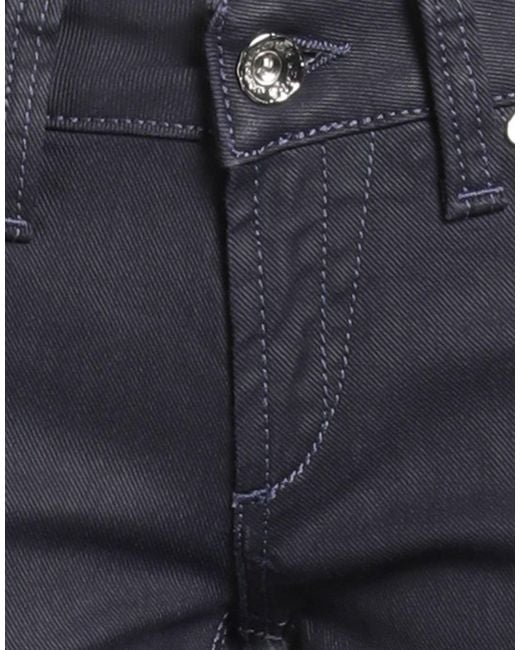 Jacob Cohen Blue Pants Cotton, Polyurethane, Elastane