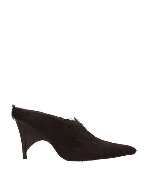 Jeffrey Campbell Brown Mules & Clogs