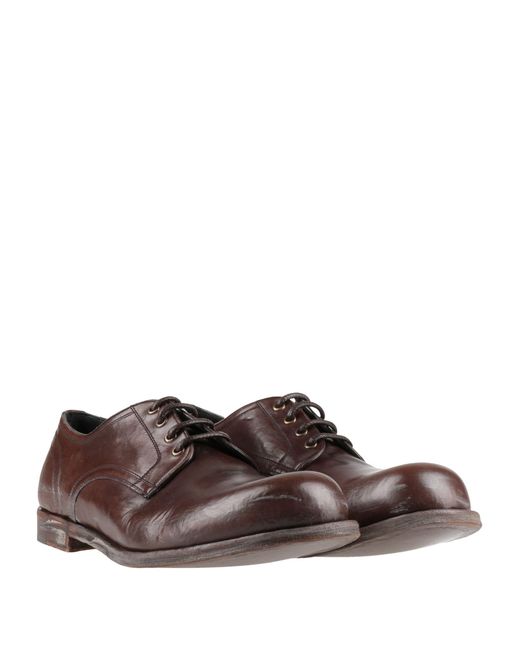 Dolce & Gabbana Brown Lace-up Shoes for men