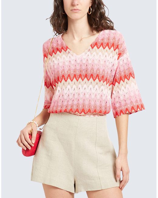 Clips Pink Pullover
