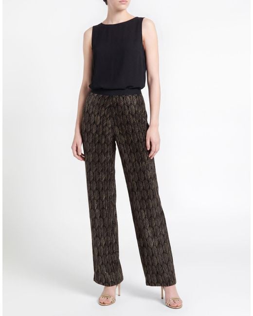 Siyu Black Pants Viscose, Silk