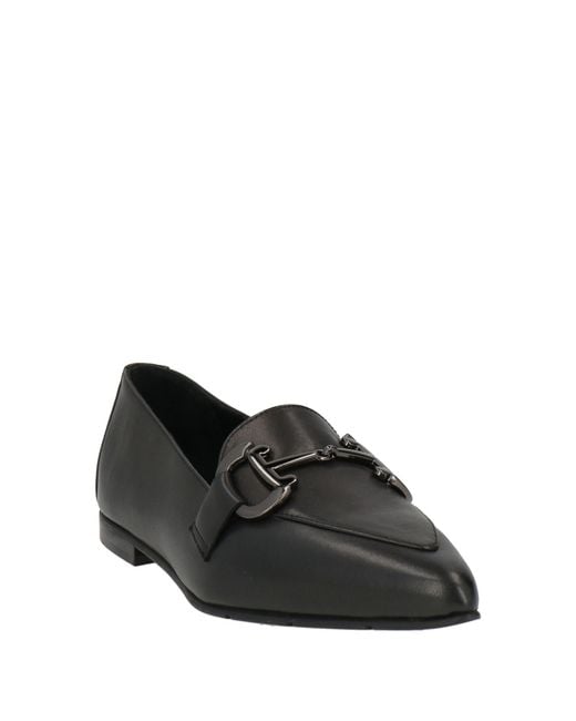 POESIE VENEZIANE Black Loafers Leather