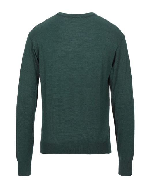 Tsd12 Green Sweater Merino Wool, Acrylic for men
