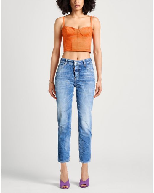 DSquared² Blue Jeans Cotton