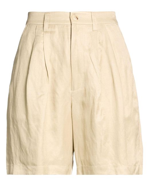 Anine Bing Natural Shorts & Bermuda Shorts