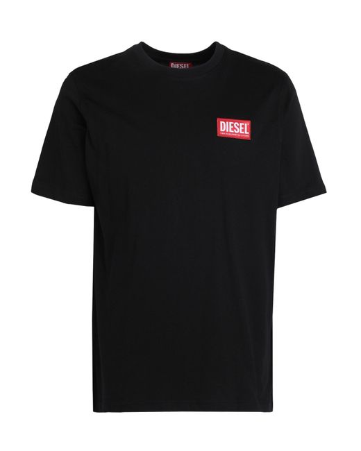 DIESEL Black T-shirt for men