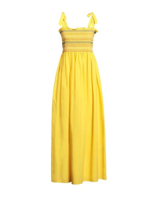 Caliban Yellow Maxi Dress