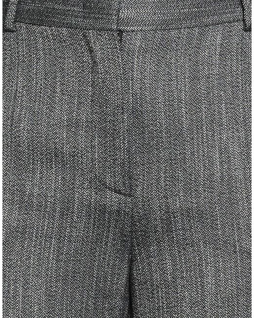 Alberta Ferretti Gray Trouser