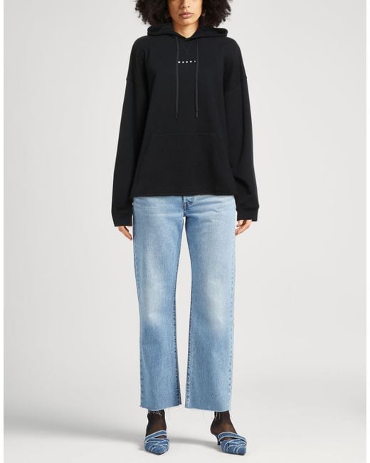 Marni Black Sweatshirt Cotton