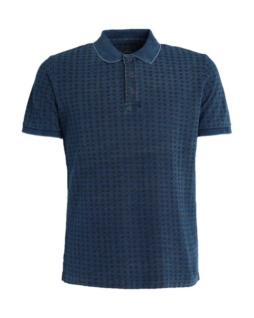 Altea Blue Polo Shirt Cotton for men