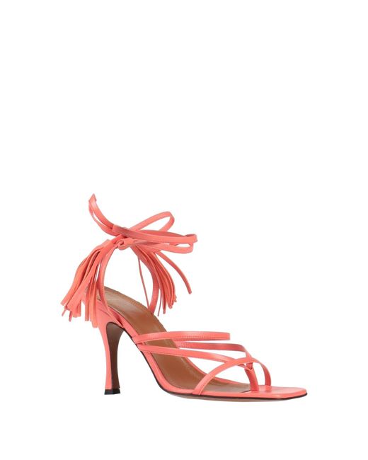 Atp Atelier Pink Toe Post Sandals