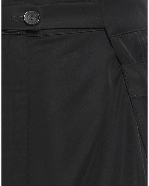 Malloni Black Pants Viscose, Rayon
