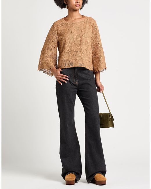 Karl Lagerfeld Natural Tops