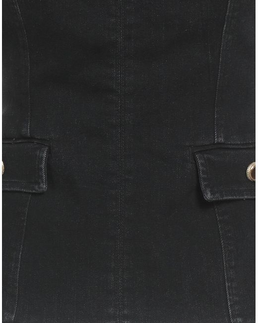 MARCIANO BY GUESS Black Top Cotton, Polyester, Modal, Elastane