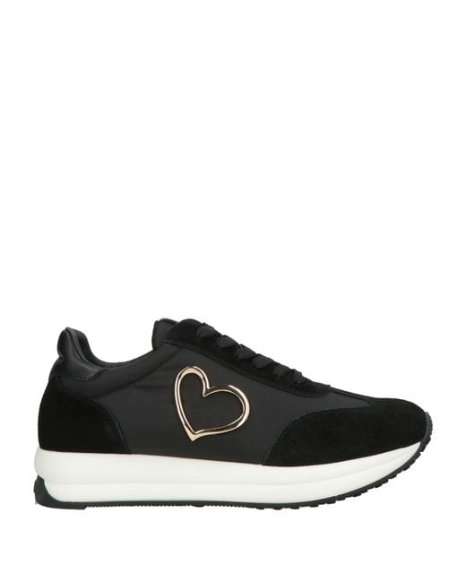 Love Moschino Black Sneakers