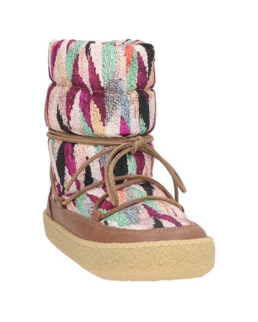 Isabel Marant Pink Ankle Boots