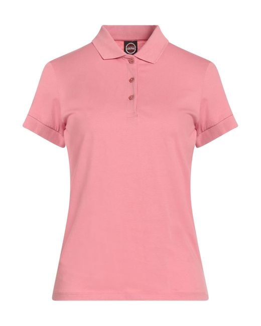 Colmar Pink Antique Rose Polo Shirt Cotton