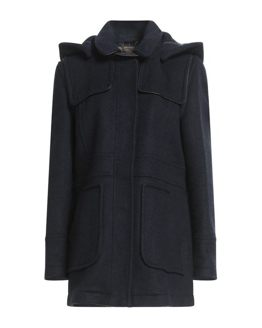 Barbour Black Midnight Coat Wool, Polyamide, Polyester