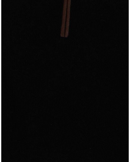 Fedeli Black Turtleneck for men