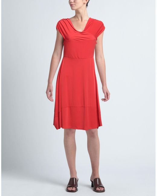 Sandro Ferrone Red Mini Dress