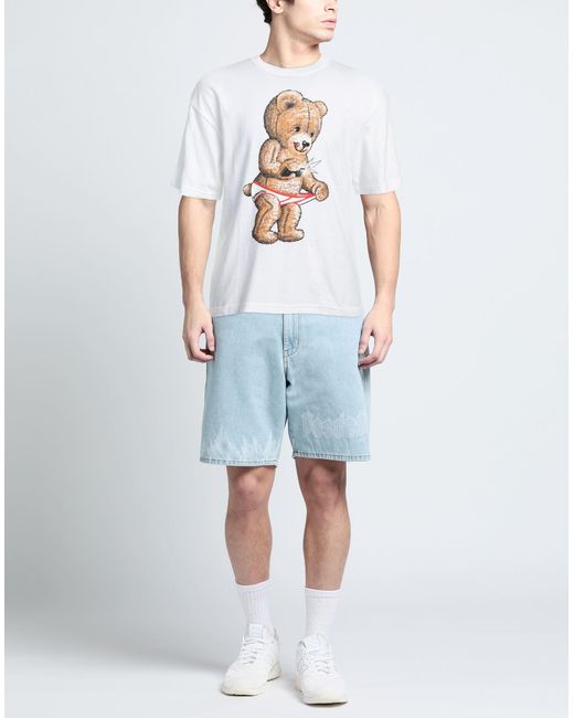 DOMREBEL White T-shirt for men