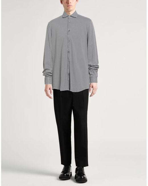 Camicia di Fedeli in Gray da Uomo
