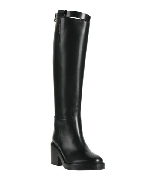 Ann Demeulemeester Black Stiefel