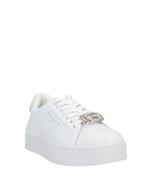 Gaelle Paris White Trainers
