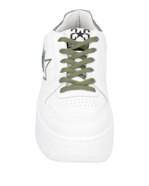 2 Star White Sneakers