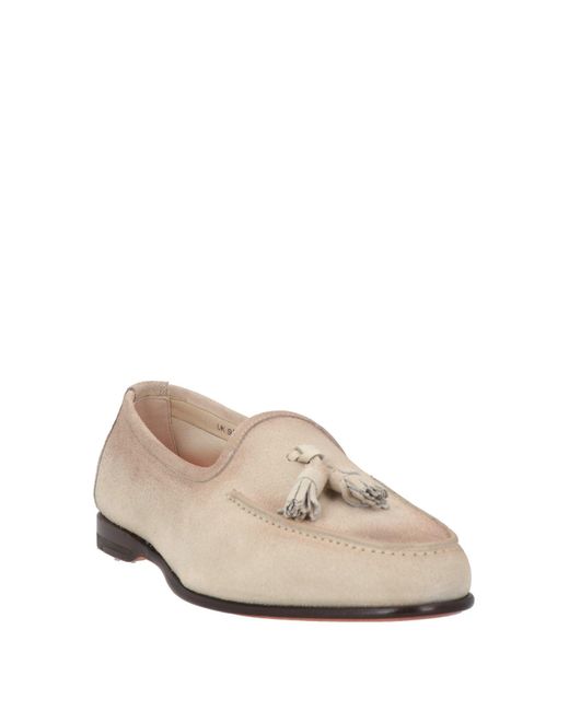 Santoni Mokassin in White für Herren