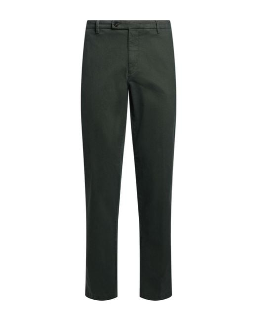 Berwich Gray Pants Cotton, Elastane for men