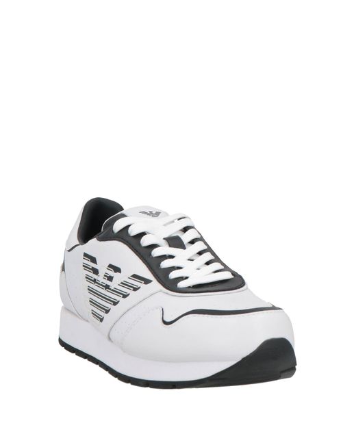 Emporio Armani White Trainers