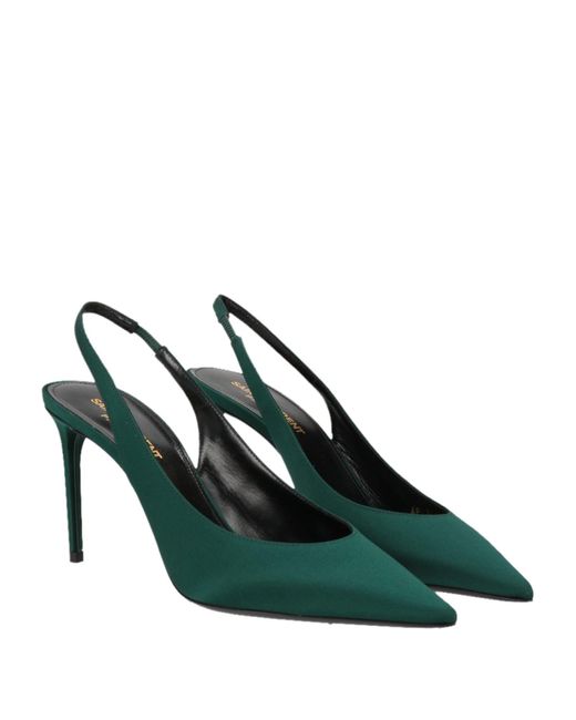 Saint Laurent Pumps in Green Lyst