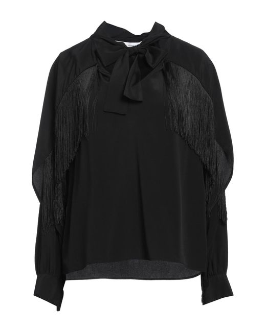 SIMONA CORSELLINI Black Top Acetate, Silk