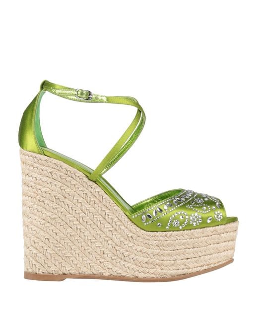 Espadrillas Le Silla de color Green