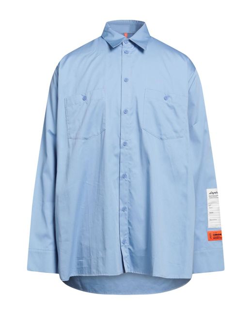 Heron Preston Blue Shirt for men