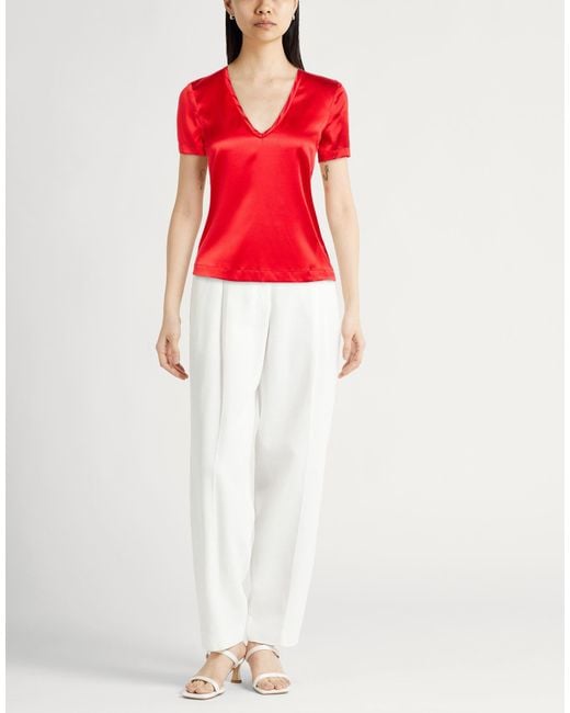 Jucca Red Top Silk, Elastane
