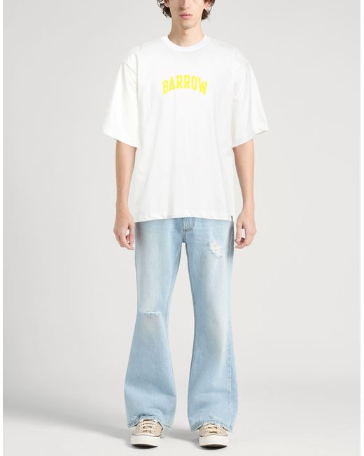 Barrow White T-Shirts for men