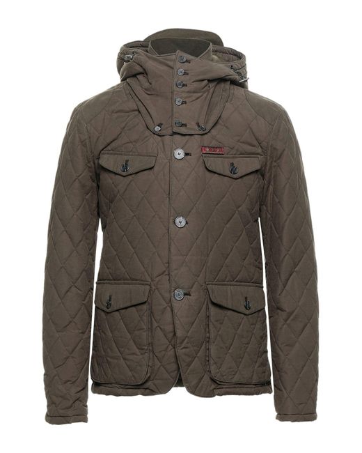 Armani Jeans Brown Down Jacket for men