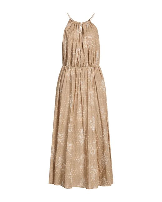 Ballantyne Natural Maxi Dress Cotton