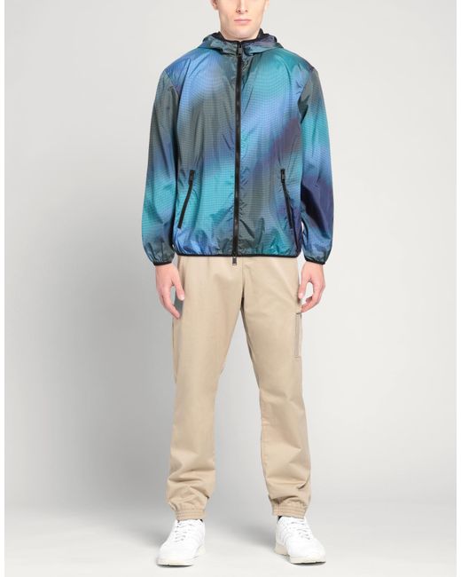 ARMANI EXCHANGE Blue Jackets for men