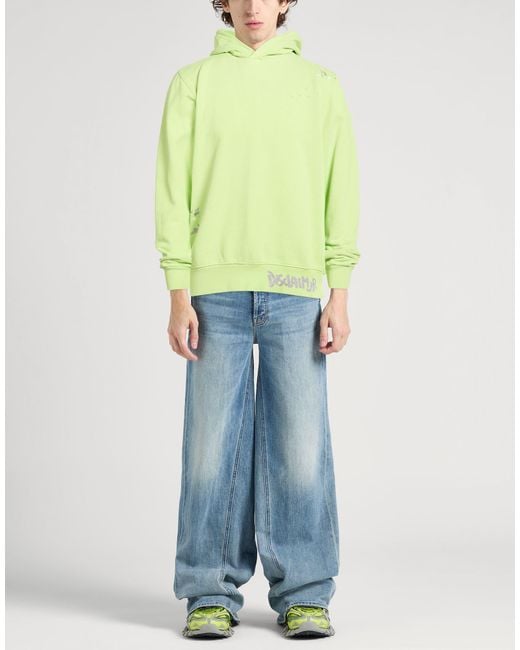 DISCLAIMER Green Sweatshirts for men