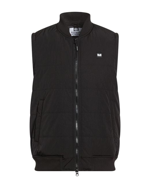 Weekend Offender Black Vests for men
