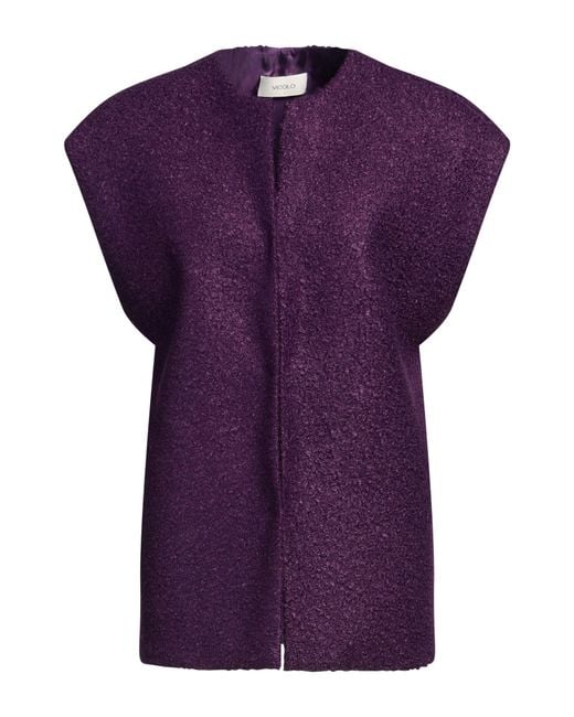 ViCOLO Purple Mauve Vest Polyester