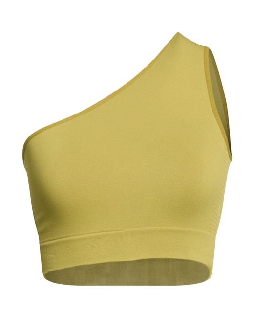 Rick Owens Yellow Top Polyamide, Elastane