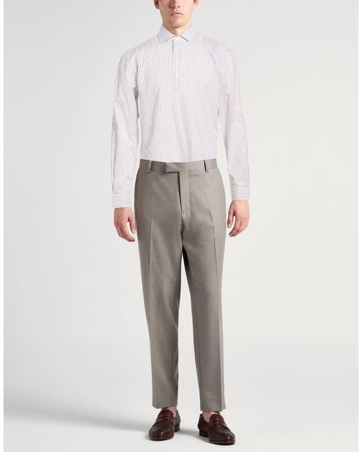 Hackett White Shirt Cotton, Linen for men